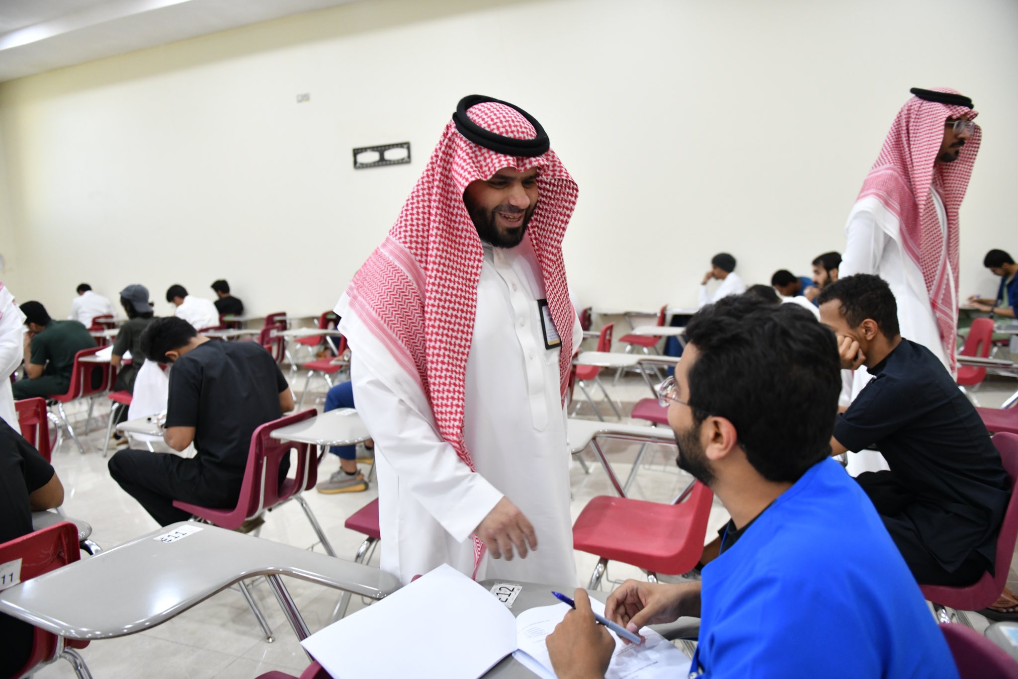 زيارة سعادة وكيل الجامعة للشؤون التعليمية د. بندر الشهري للكلية